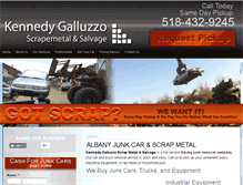 Tablet Screenshot of albanyjunkcar.com